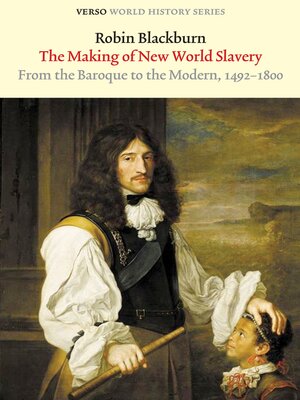 cover image of The Making of New World Slavery